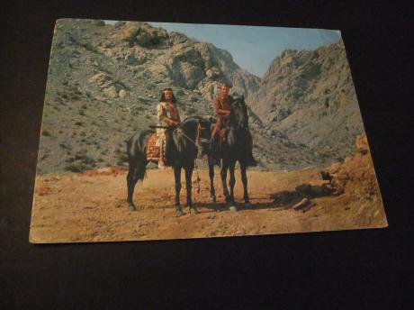 Karl May De schat in het Zilvermeer met indiaanse opperhoofd Winnetou  (Pierre Brice)en Old Shatterhand ((Lex Barker)
